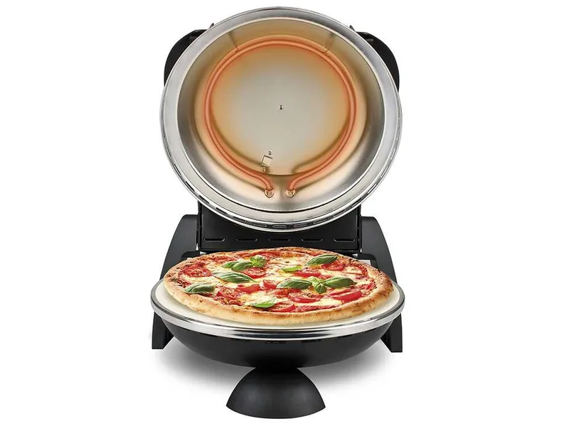 G3 Ferrari Delizia Noir - Four à pizza électrique - Pierre réfractaire
