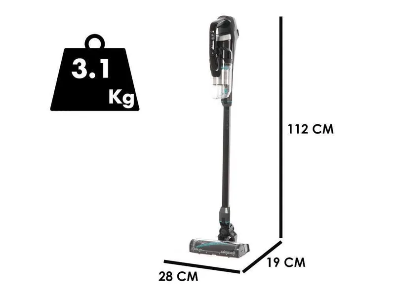 Aspirateur balais électrique BISSELL Icon 25 - 25V - aspirateur - aspirateur à main 2 en 1