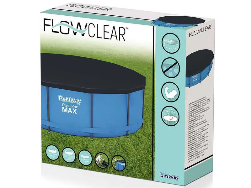 Bâche pour piscine ronde Ø366 cm Bestway 58037