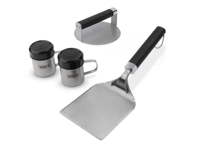 Kit pour smashed burger pour plancha Weber