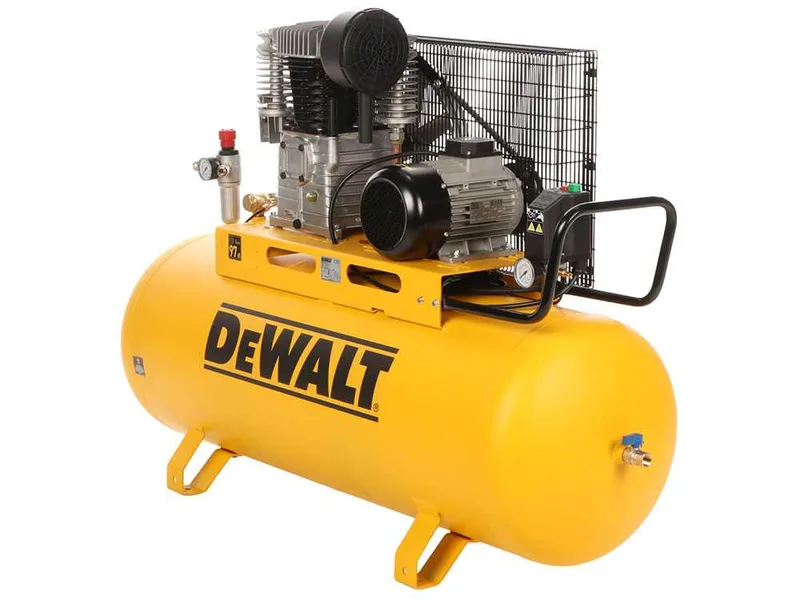 DEWALT DXCMB4T200HCE - Compresseur d'air électrique triphasé par courroie - Moteur 4 CV – 200 L