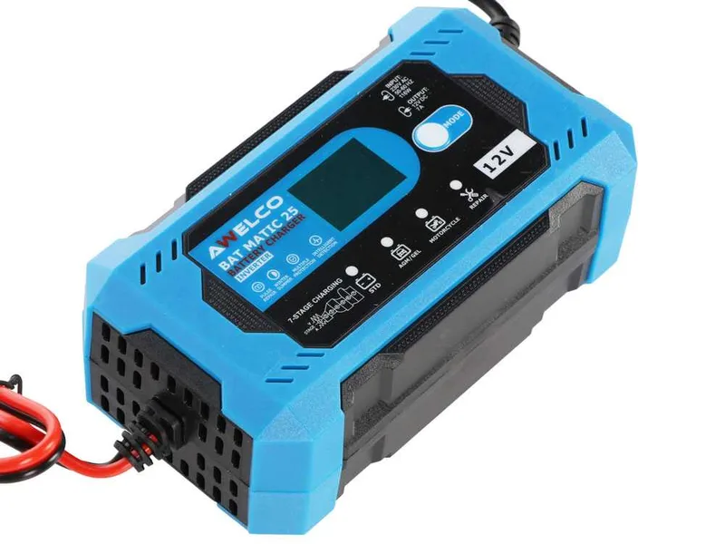 Awelco BAT MATIC 25 - Chargeur et mainteneur de charge - 12 V
