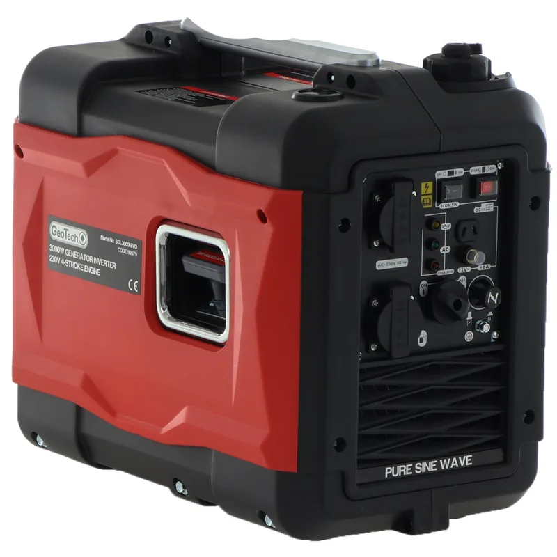 GeoTech SQL3000i EVO - Groupe électrogène à inverter 2.9 kW - Continu 2.7 kW monophasé