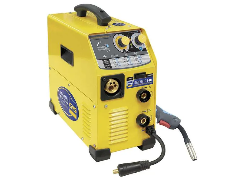 Gys Easymig 140 - Poste à souder Inverter (mig/mag : gaz, sans gaz et mma) - à courant continu (DC)