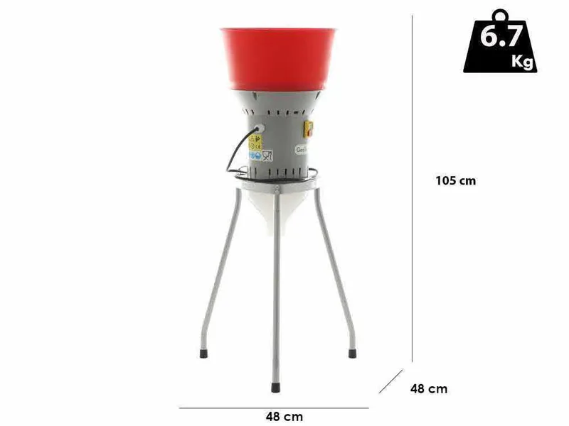 GeoTech GEOMILL - L - Moulin électrique à céréales - 1400 Watts