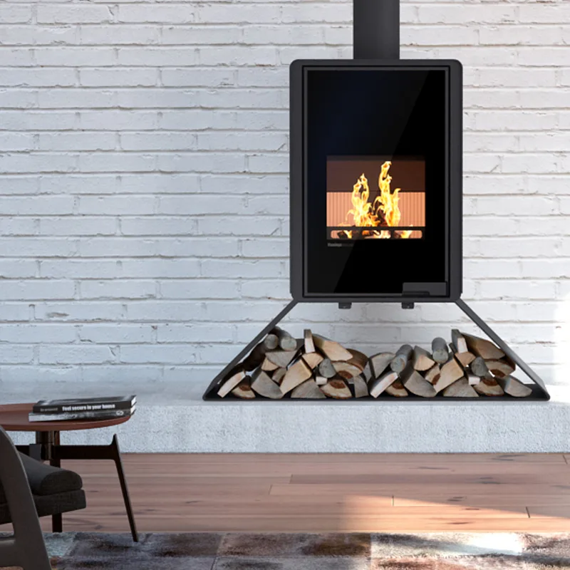 Poêle à bois HS Flamingo Deluxe Senai Noir