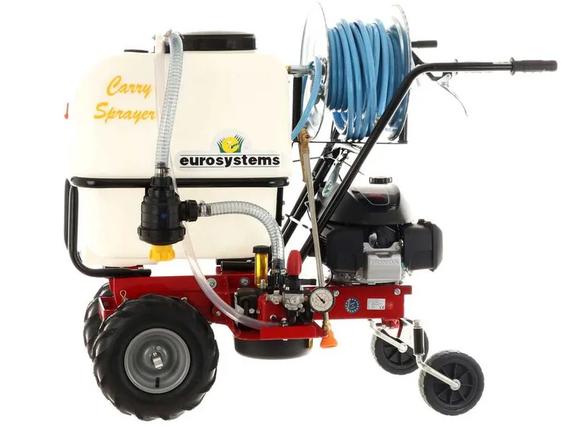 Brouette motorisée de pulvérisation Eurosystem Carry Sprayer avec moteur Honda GCVx170