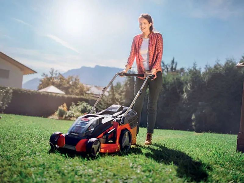 Tondeuse à gazon sur batterie Einhell ge-cm 36/43 Li - sans batteries sans chargeur