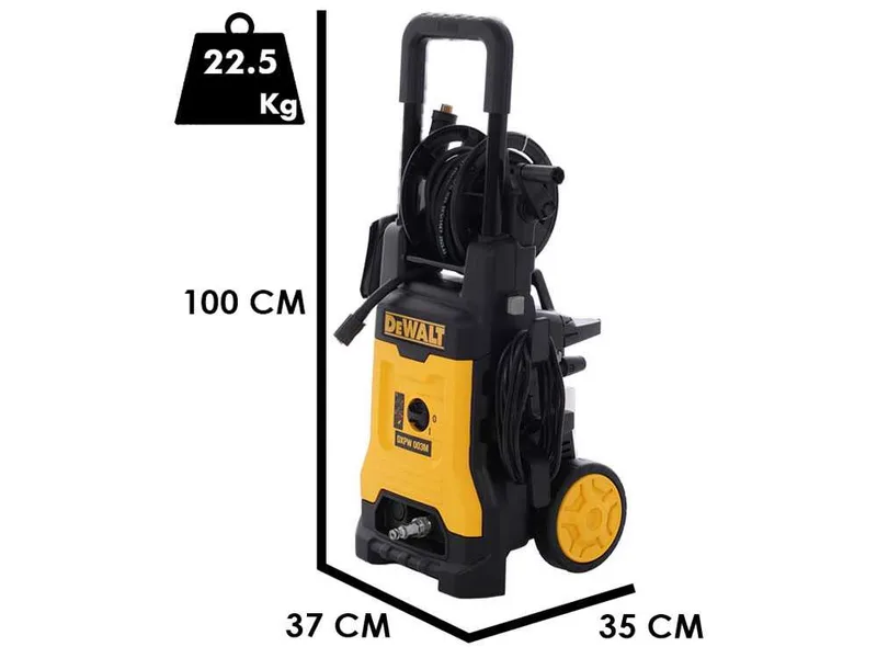 DEWALT DXPW003 - Nettoyeur haute pression semi-professionnel à eau froide - 160 bars - 520 l/h