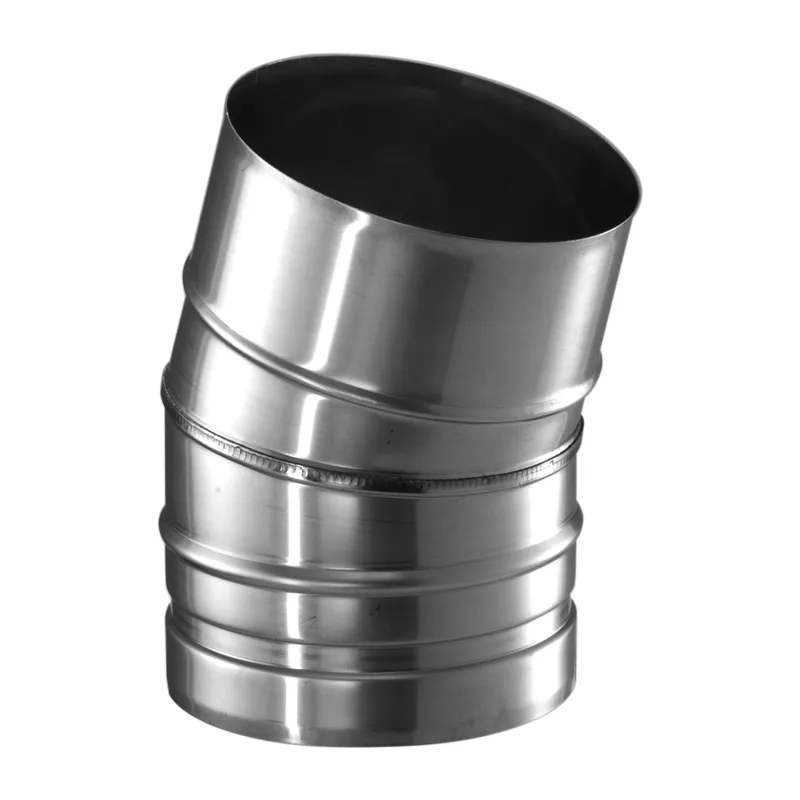 Schiedel PRIMA PLUS coude 15° Ø113 mm simple paroi mat