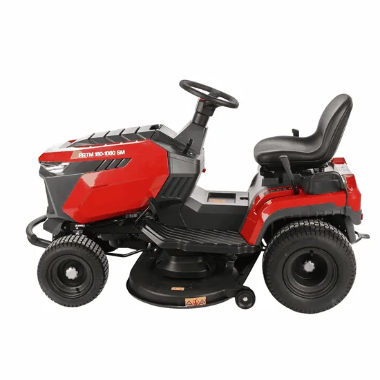 GeoTech Pro PRTM 180-1080 SM - Tracteur tondeuse - Boîte à vitesses mécanique - Éjection latérale et Mulching