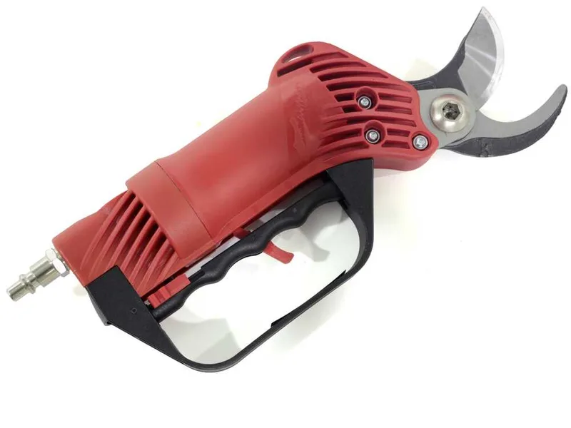 Sécateur pneumatique professionnel de taille Zanon Cayman 80 pour arbres fruitiers à air comprimé