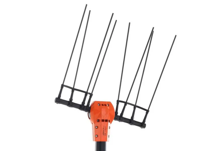Jolly Italia V50X - Peigne vibreur électrique à batterie - 12V - Perche fixe de 2,3 mt et rallonge Step-Up