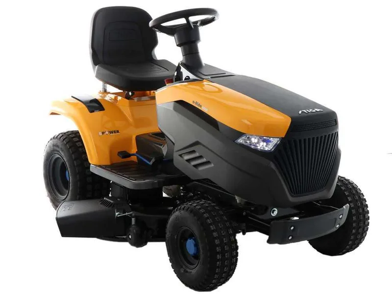 Tondeuse autoportée à batterie Stiga e-Ride S300 - Moteur électrique à batterie 48V/30Ah
