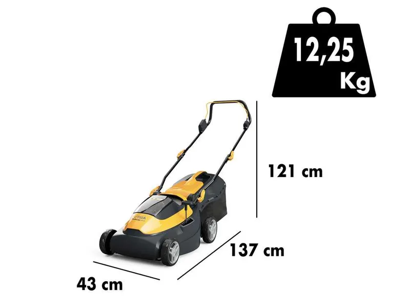 Tondeuse à gazon à batterie Stiga Collector 140 AE Kit - 20V 4.0 Ah
