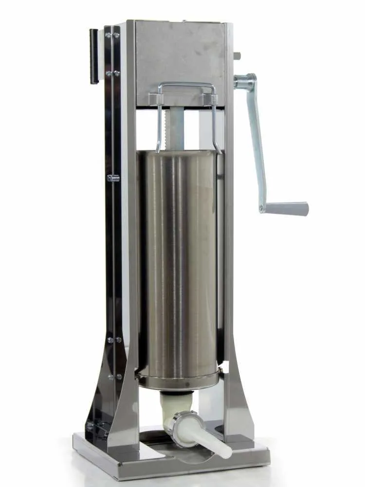 Reber 8973 V INOX - Poussoir à saucisses vertical 10 kg - 2 vitesses avec carter