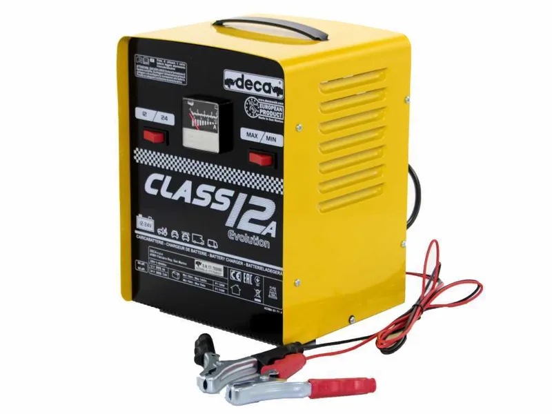 Deca class 12A - Chargeur de voiture Deca class 12A - portable - alimentation monophasée - batteries 12-24V