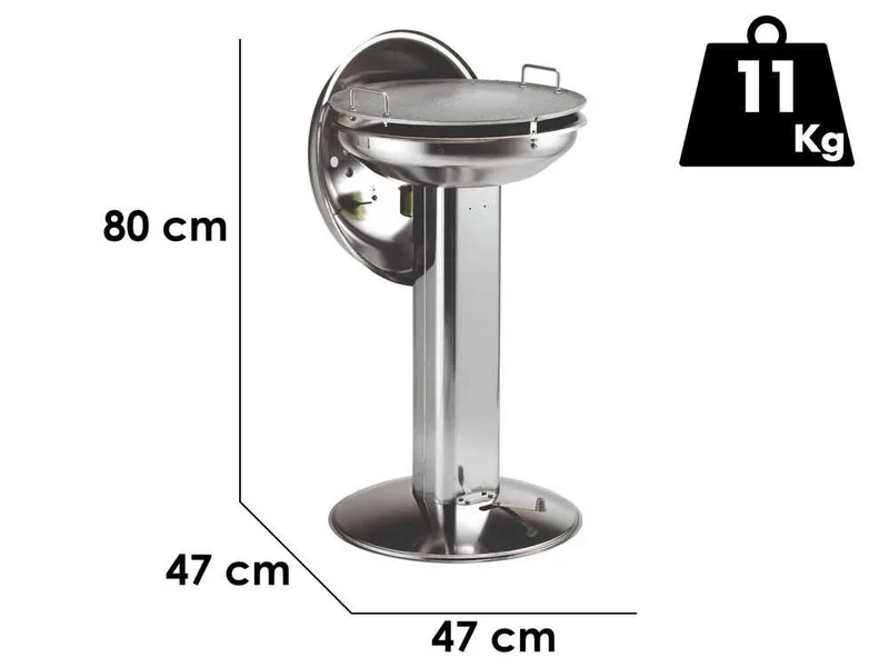 Ompagrill EDDI Pellet Pro 4780/Cover - Barbecue à pellet