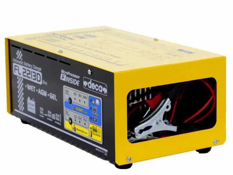 Deca FL 2213D - Chargeur de voiture - mainteneur de charge électronique - monophasé - batteries 6-12-24V