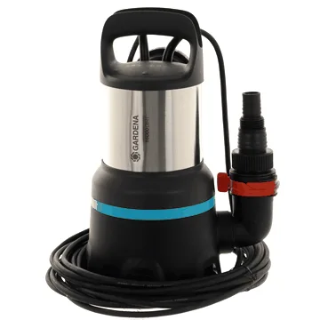 Pompe immergée pour eaux chargées Gardena 16000 art. 9042-20 - en acier inox