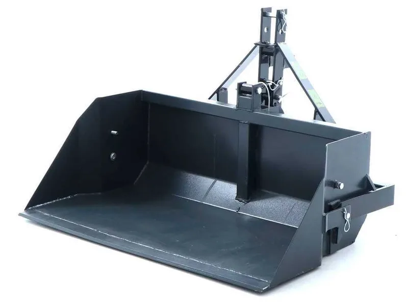Godet arrière pour tracteur Blackstone B-PAL 100 - avec lame de 100 cm - charge 400Kg