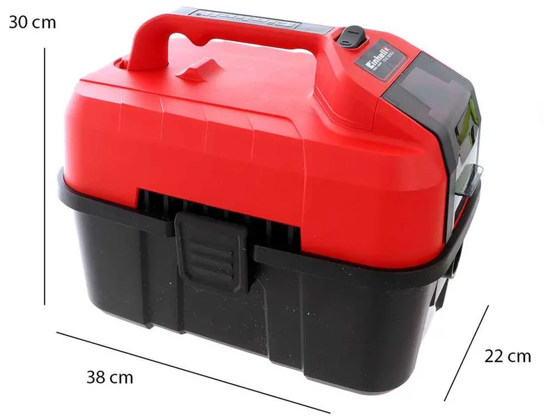 Einhell TE-VC 18/10 Li - Aspirateur portatif à batterie - 18V 4Ah