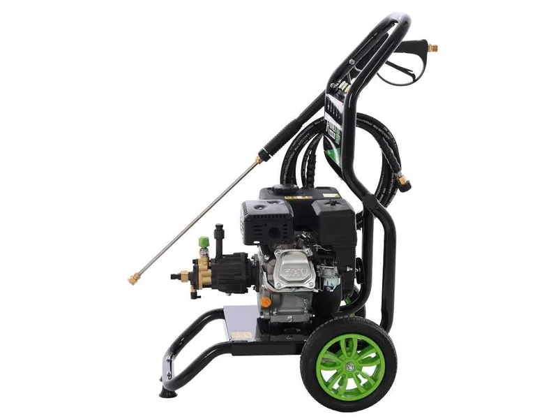 Ribimex RX21T - Nettoyeur haute pression thermique - 200 bar 678 l/h - Moteur Loncin à essence 196 cm³