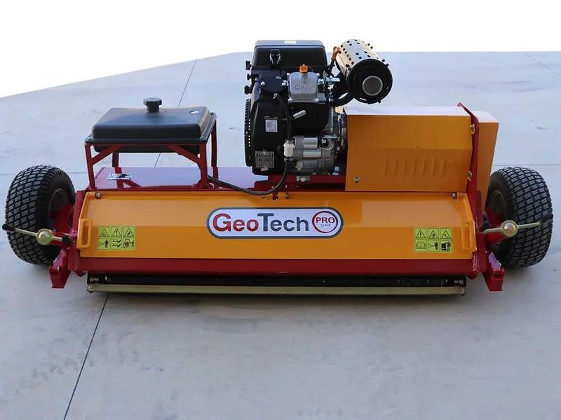 GeoTech Pro GTRB145 - Tondeuse débroussailleuse pour quad - Loncin LC2V80FD