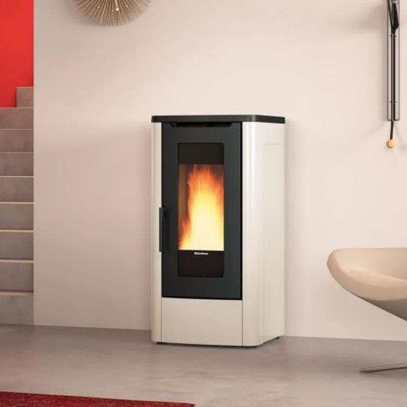 Extraflame Dahiana Plus VFS 16 poêle à granulés acier ivoire