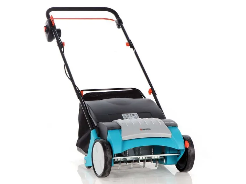 Gardena EVC 1000 - Aérateur électrique 1000 W - Avec bac de ramassage