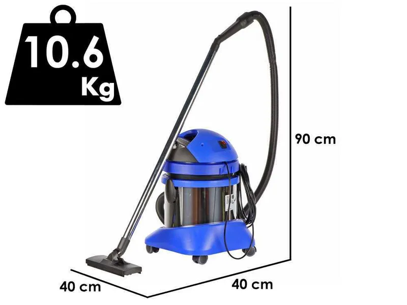 Annovi & Reverberi 4100 - Aspirateur bidon multifonctions - Cuve Inox 20 L - 1250W