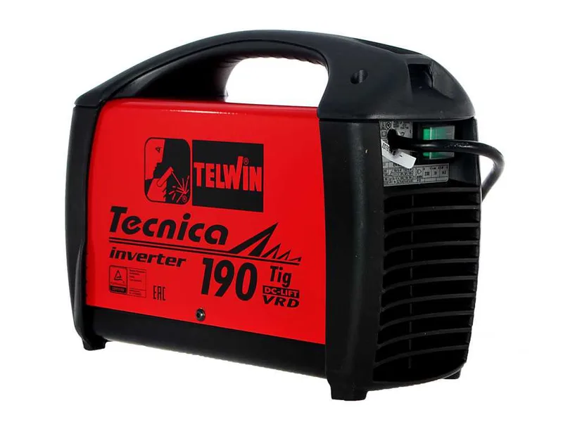 Telwin Tecnica TIG 190 DC - Poste à souder inverter (TIG LIFT, MMA) + Kit, courant continu (DC)