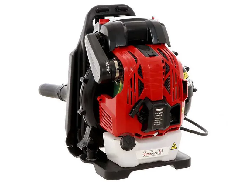 GeoTech Pro BBP4-760 - Souffleur de feuilles thermique à dos avec moteur 4 temps