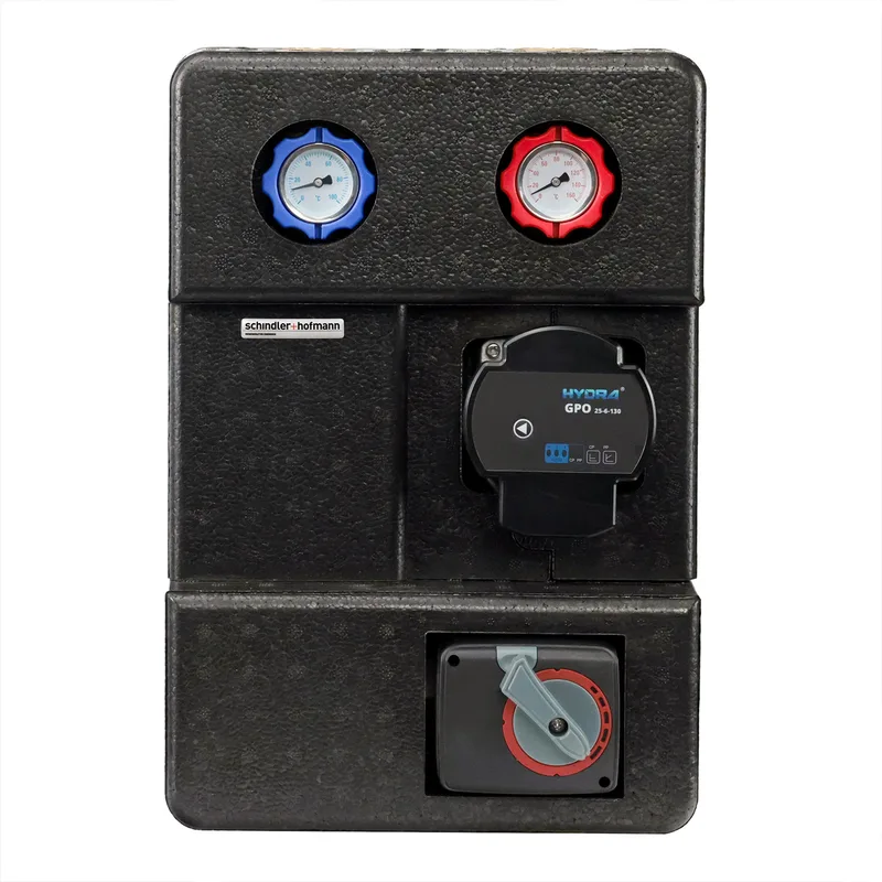 Groupe de pompes de chauffage Hydra GPO S DN25 mixte avec servomoteur