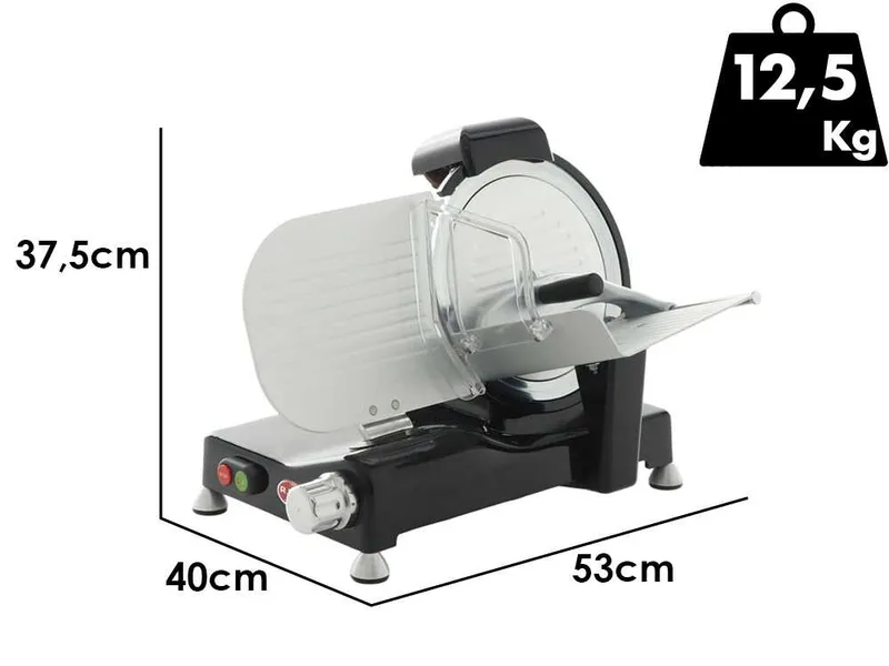 RGV Vintage 250 Black - Trancheuse avec lame trempée 250mm - 140W