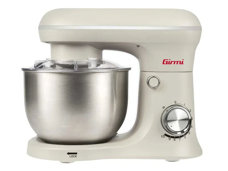 Girmi Gastronomo IM2101 - Batteur mélangeur planétaire - Cuve de 5 litres