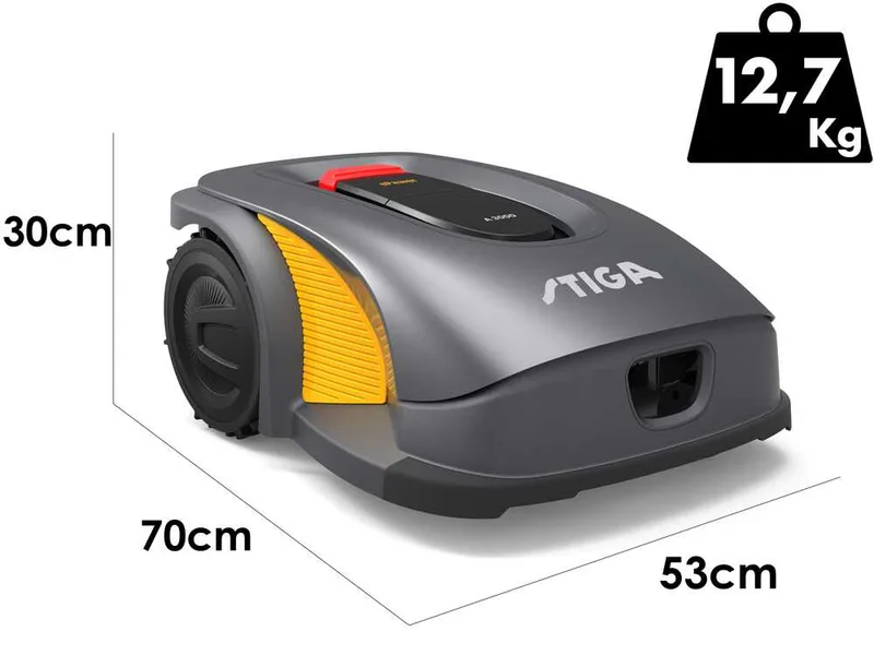 Stiga A 3000 - Robot tondeuse - Avec batterie E-Power de 5 Ah