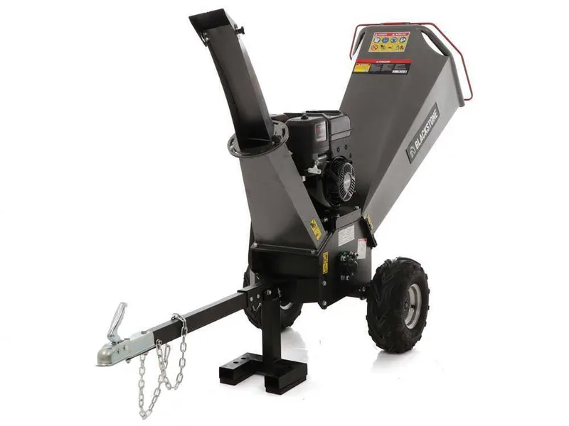 BlackStone BC 1500 BSE - Broyeur de branches thermique - Moteur B&S XR2100 de 13.5 CV