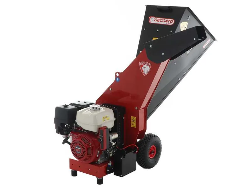Ceccato Tritone Maxi - Broyeur de branches thermique - Motore Honda GX 390 - Démarrage électrique