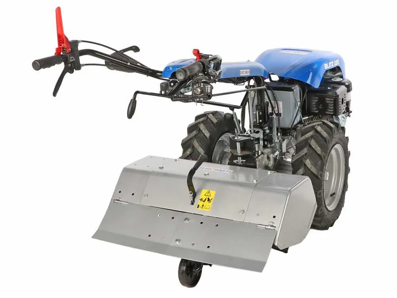EuroMech BLITZ 120 - Motoculteur à essence - Yagmur R420 - 16 CV - Démarrage électrique