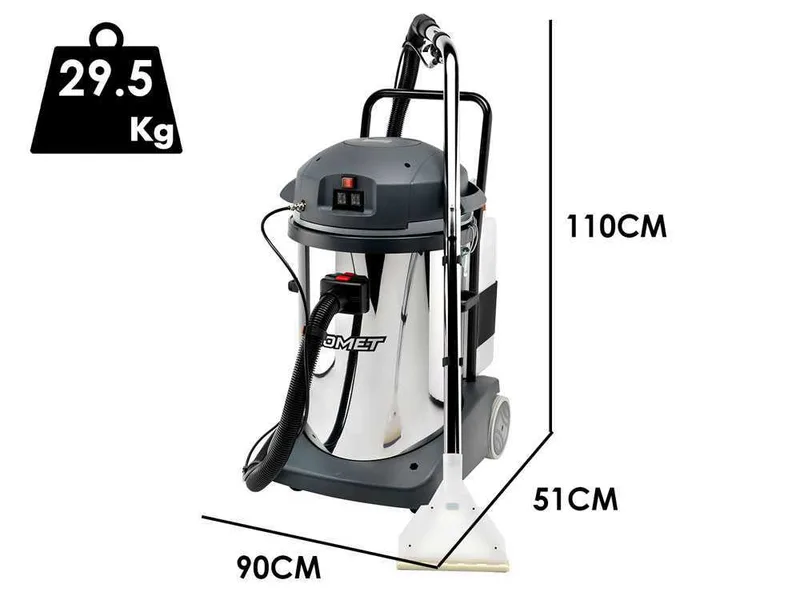 Comet CVC 278 XH - Nettoyeur Injecteur extracteur professionnel pour moquettes - Aspirateur pour eau et poussière