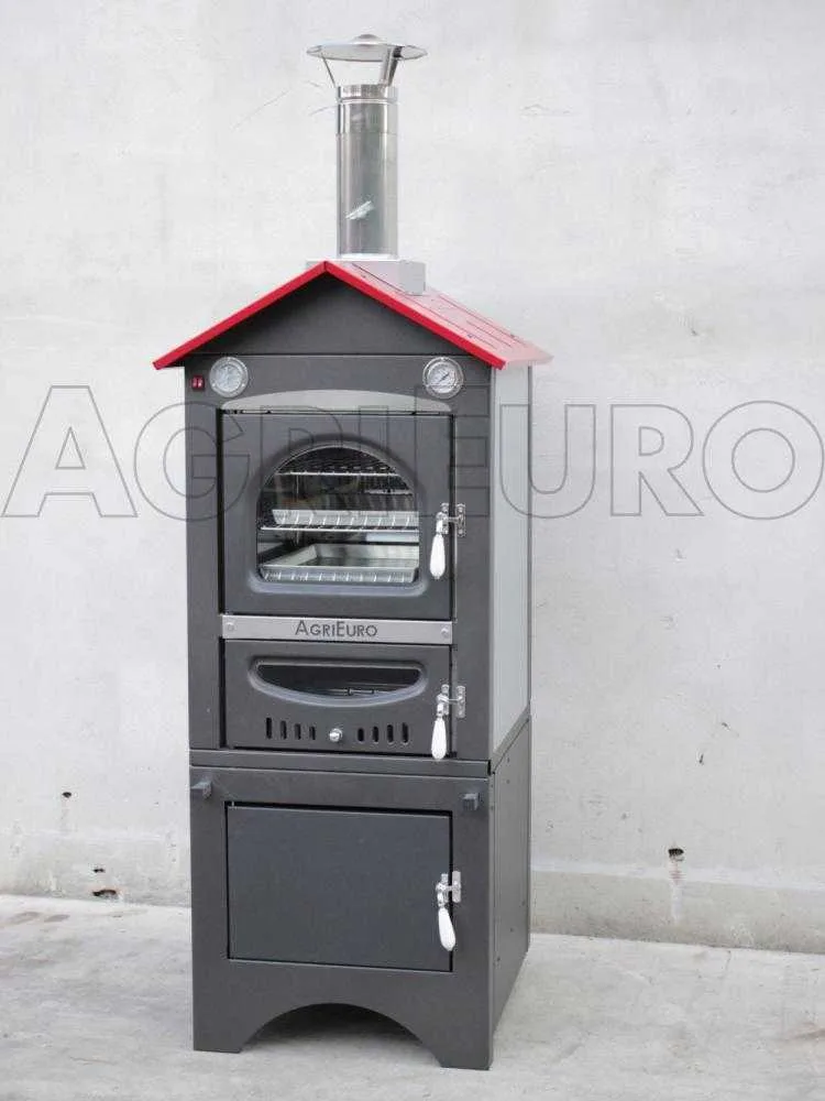 Agrieuro Minimus 50 EXT - Four à bois en acier d'extérieur - Ventilé