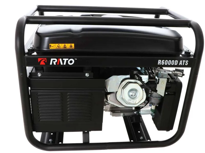 Rato R6000D-ATS AVR - Groupe électrogène à essence avec AVR 6 kW - Continue 5.5 kW Monophasé