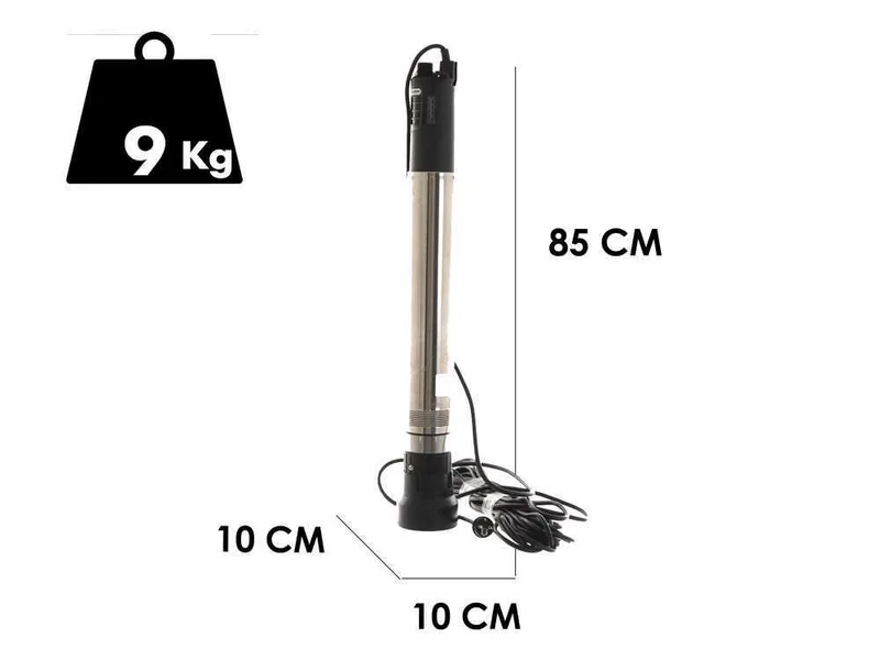 Pompe à immersion pour puits Gardena 6000/5 Inox Automatic - Pour eaux claires - flotteur intégré
