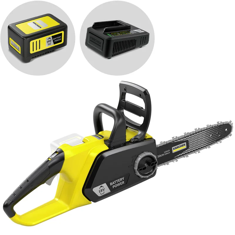 Karcher CNS 18-30 - Tronçonneuse à batterie 18V 5Ah - Lame de 30 cm