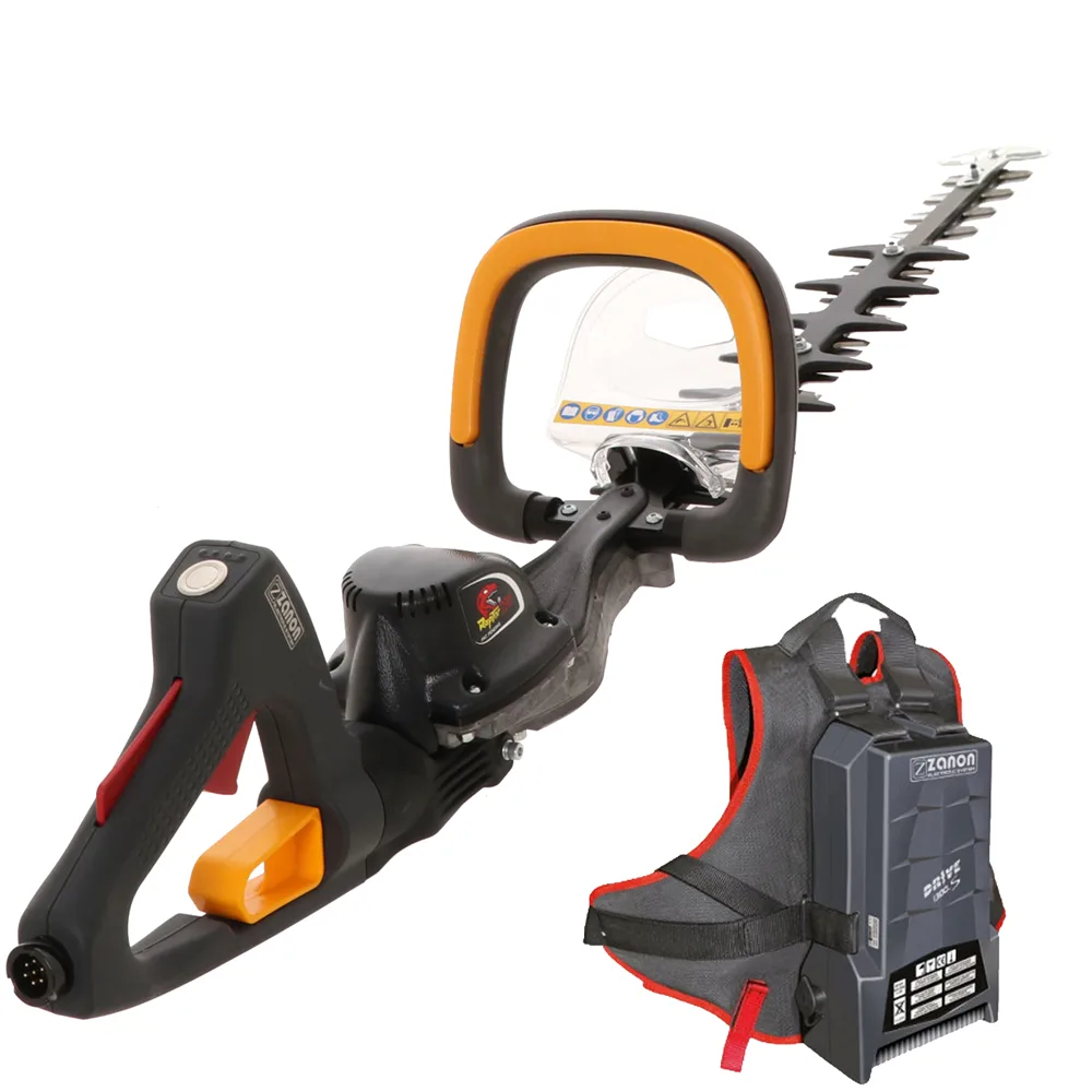 Taille-haie à batterie Zanon Raptor 600 - lame de 60 cm - 50.4V 15.9 Ah