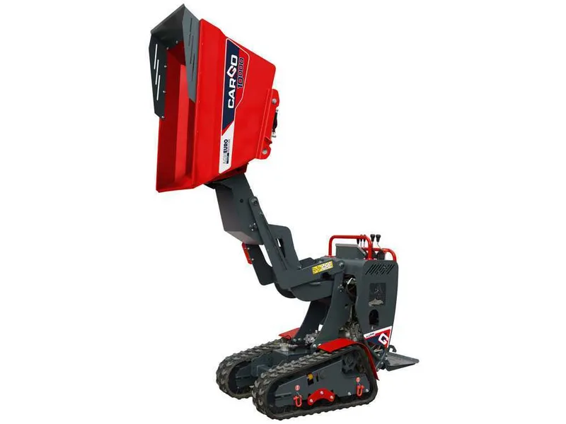 Brouette à moteur sur chenilles AgriEuro Top-Line cargo j 10000 hedh 4.0 avec joystick - Honda GXe630