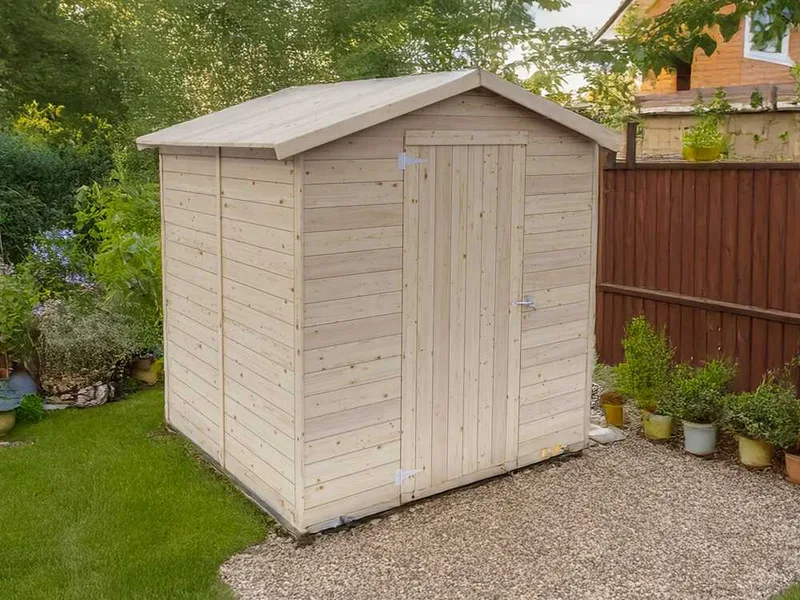 Alce Stefy 200x207 - Abri de jardin en bois - 200x207x214 cm