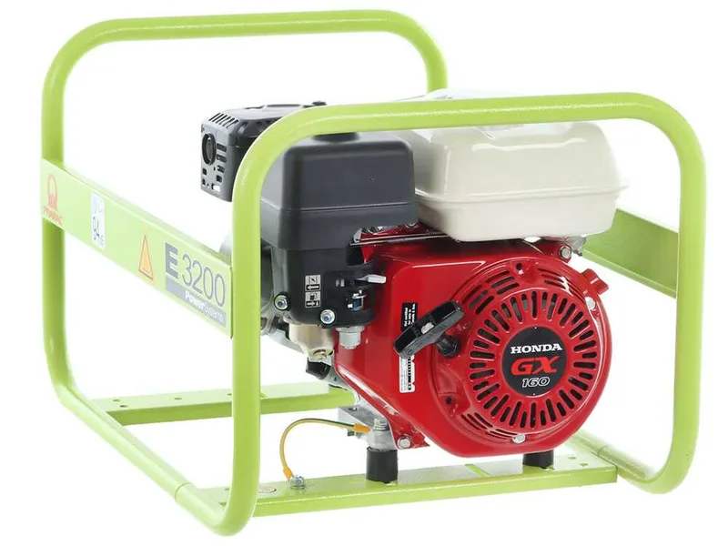 Pramac E 3200 - Groupe électrogène 2.6 KW monophasé à essence - avec moteur Honda GX 160
