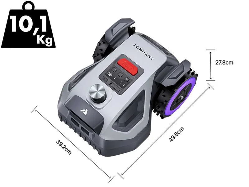 Anthbot M5 LiDAR - Robot tondeuse - Sans installation